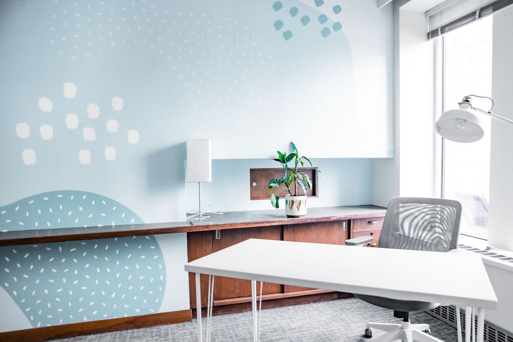 a private office at VIDA Coworking in Portland, OR