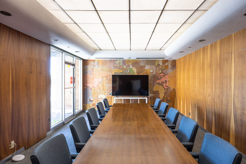 vida's vintage boardroom in portland oregon