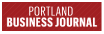 The Portland Business Journal red logo