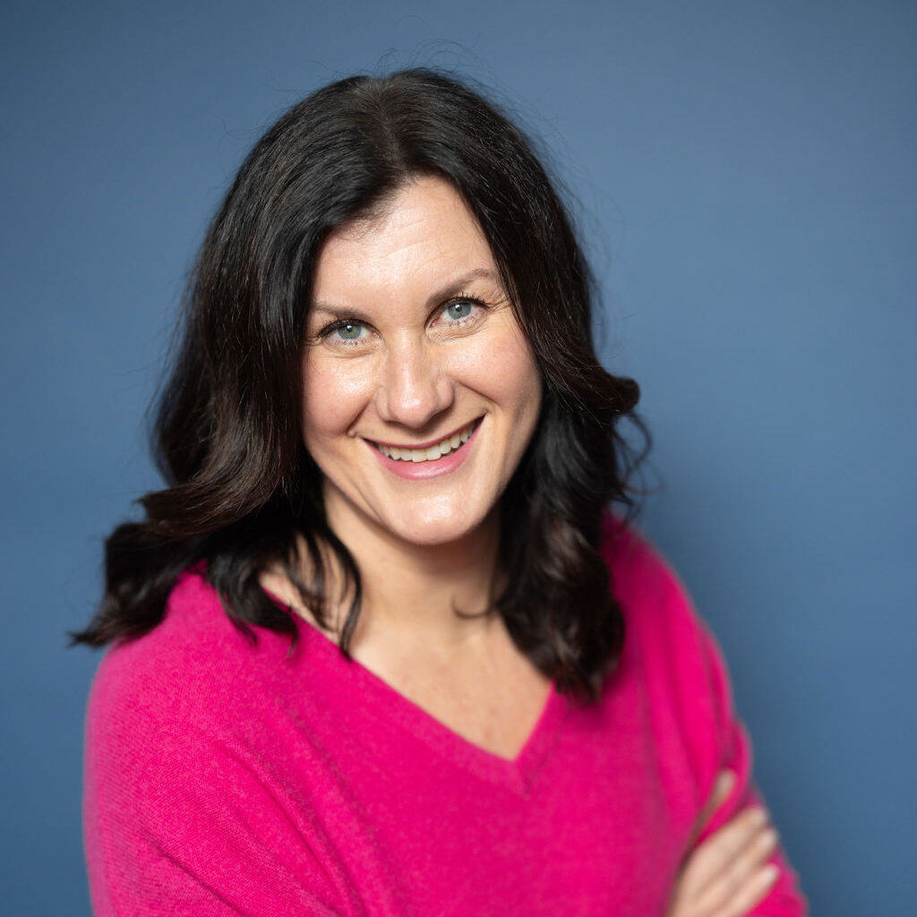 A headshot of Melanie Marconi