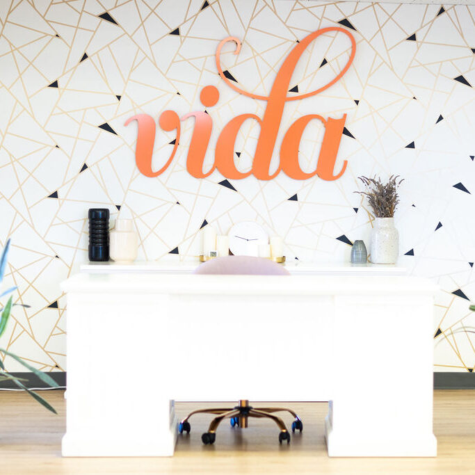 VIDA Coworking Front Desk.